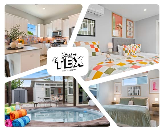 3BR Austin Escape | Private Cowboy Pool & Casita