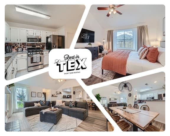 4BR Family Retreat Near Austin & Kalahari