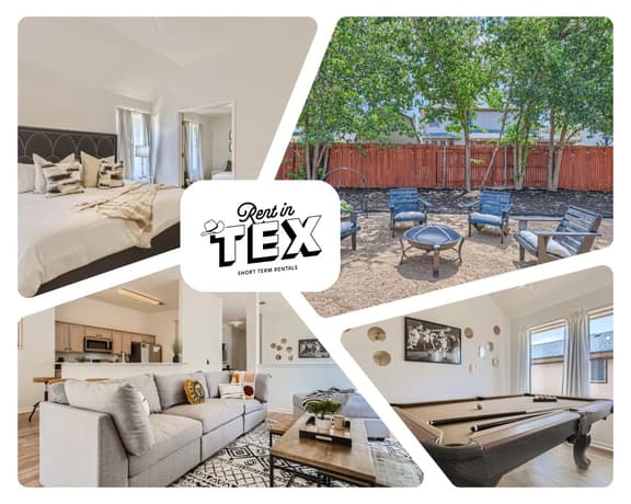 Cozy 3-Bedroom Near Lake Travis w/ Fire Pit & Workspace