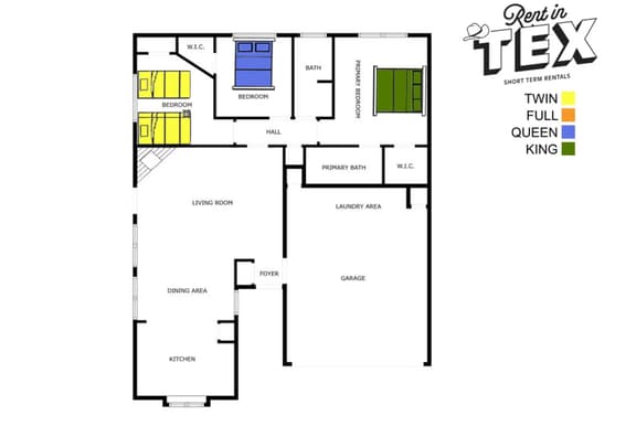 Modern & Cozy 3BR Retreat | Sleeps 7